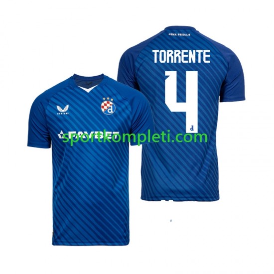 Dinamo Zagreb Muškarci Domaći Nogometni Dres Torrente 4 2024-2025 Kratki Rukavi