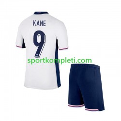 Engleska Djeca Domaći Nogometni Dres Harry Kane 9 Euro 2024 Kratki Rukavi