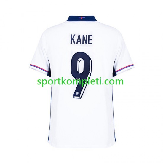 Engleska Bijela Muškarci Domaći Nogometni Dres Harry Kane 9 Euro 2024 Kratki Rukavi
