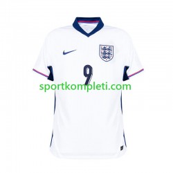 Engleska Bijela Muškarci Domaći Nogometni Dres Harry Kane 9 Euro 2024 Kratki Rukavi