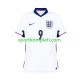 Engleska Bijela Muškarci Domaći Nogometni Dres Harry Kane 9 Euro 2024 Kratki Rukavi