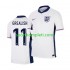 Engleska Muškarci Domaći Nogometni Dres Jack Grealish 11 Euro 2024 Kratki Rukavi