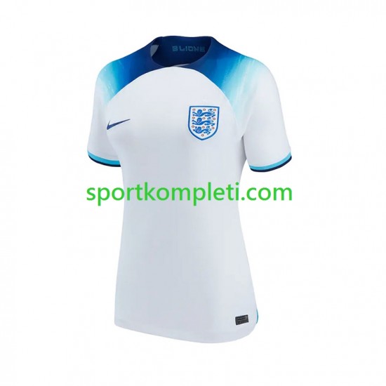 Engleska Žene Domaći Nogometni Dres World Cup 2022 Kratki Rukavi