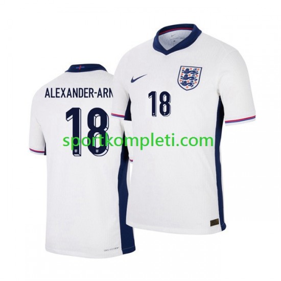 Engleska Muškarci Domaći Nogometni Dres Trent Alexander-Arnold 18 Euro 2024 Kratki Rukavi