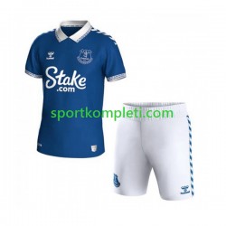 Everton Djeca Domaći Nogometni Dres 2023-2024 Kratki Rukavi