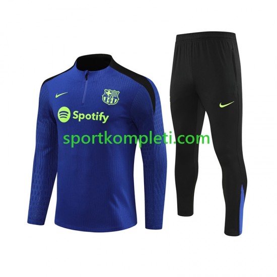 FC Barcelona Plava Komplet Sweatshirts 2024-2025