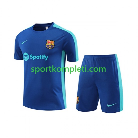 FC Barcelona Plava Dres za Trening i Kratke Hlače 2023-2024