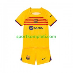 FC Barcelona Djeca Četvrti Nogometni Dres 2022-2023 Kratki Rukavi