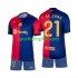 FC Barcelona Djeca Domaći Nogometni Dres Frenkie de Jong 21 2024-2025 Kratki Rukavi