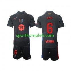 FC Barcelona Djeca Gostujući Nogometni Dres Gavi 6 2024-2025 Kratki Rukavi