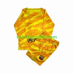 FC Barcelona Vratar Djeca Četvrti Nogometni Dres 2023-2024 Dugi Rukavi