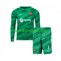 FC Barcelona Vratar Djeca Domaći Nogometni Dres Ter Stegen 1 2023-2024 Dugi Rukavi