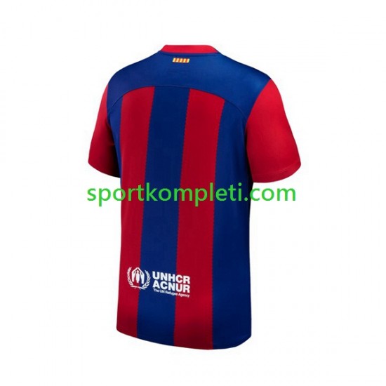 FC Barcelona Muškarci Domaći Nogometni Dres 2023-2024 Kratki Rukavi