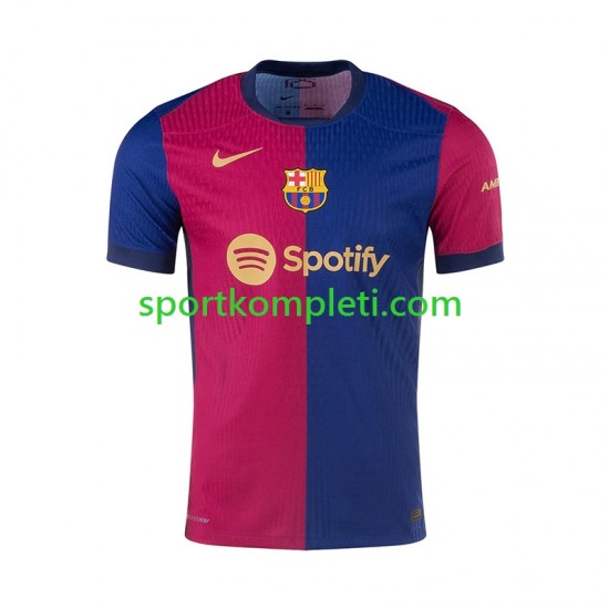 FC Barcelona Muškarci Domaći Nogometni Dres 2024-2025 Kratki Rukavi