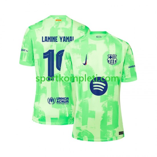 FC Barcelona Muškarci Treći Nogometni Dres LAMINE YAMAL 19 UCL Font 2024-2025 Kratki Rukavi