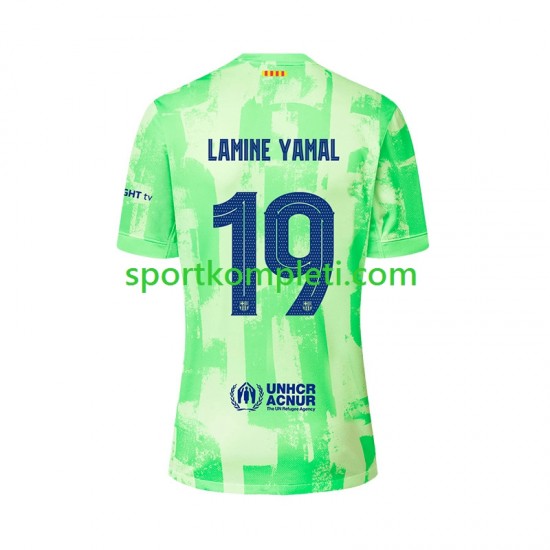 FC Barcelona Muškarci Treći Nogometni Dres LAMINE YAMAL 19 UCL Font 2024-2025 Kratki Rukavi