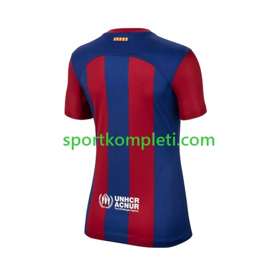 FC Barcelona Žene Domaći Nogometni Dres 2023-2024 Kratki Rukavi