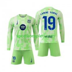 FC Barcelona Djeca Treći Nogometni Dres Lamine Yamal 19 2024-2025 Dugi Rukavi