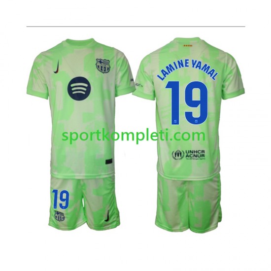 FC Barcelona Djeca Treći Nogometni Dres Lamine Yamal 19 2024-2025 Kratki Rukavi