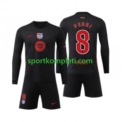 FC Barcelona Djeca Gostujući Nogometni Dres Pedri 8 2024-2025 Dugi Rukavi