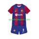 FC Barcelona Djeca Domaći Nogometni Dres Pedri 8 2023-2024 Kratki Rukavi