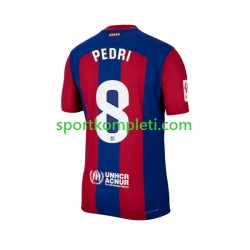 FC Barcelona Muškarci Domaći Nogometni Dres Pedri 8 2023-2024 Kratki Rukavi