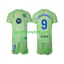 FC Barcelona Djeca Treći Nogometni Dres Robert Lewandowski 9 2024-2025 Kratki Rukavi