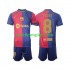 FC Barcelona Djeca Domaći Nogometni Dres UCL Font PEDRI 8 2024-2025 Kratki Rukavi