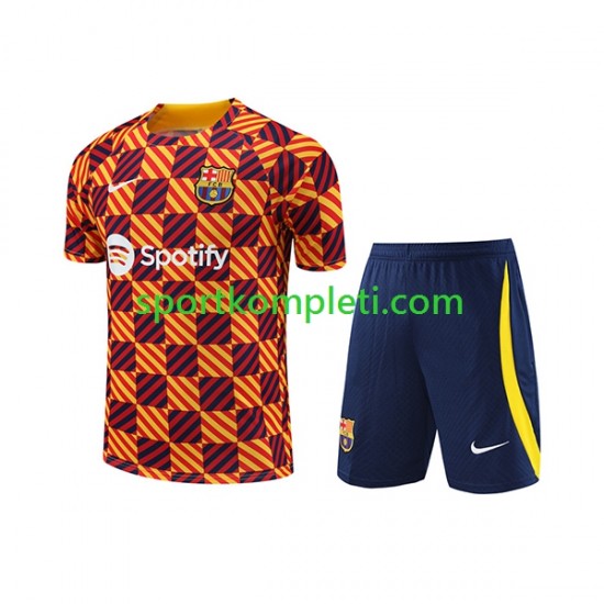 FC Barcelona Žuta boja Dres za Trening i Kratke Hlače 2023-2024