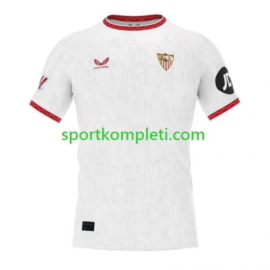 Sevilla FC Muškarci Domaći Nogometni Dres 2024 Kratki Rukavi