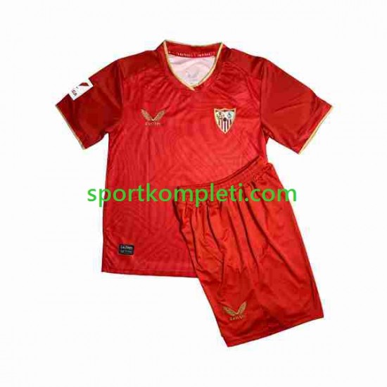 Sevilla FC Djeca Gostujući Nogometni Dres Sergio Ramos 4 2023-2024 Kratki Rukavi