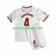 Sevilla FC Djeca Domaći Nogometni Dres Sergio Ramos 4 2023-2024 Kratki Rukavi