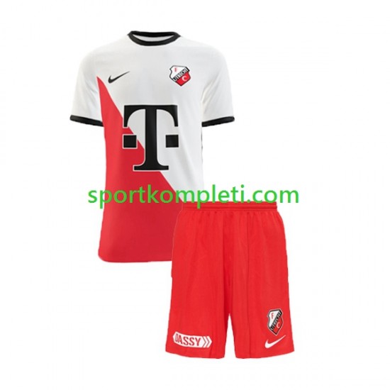 FC Utrecht Djeca Domaći Nogometni Dres 2022-2023 Kratki Rukavi