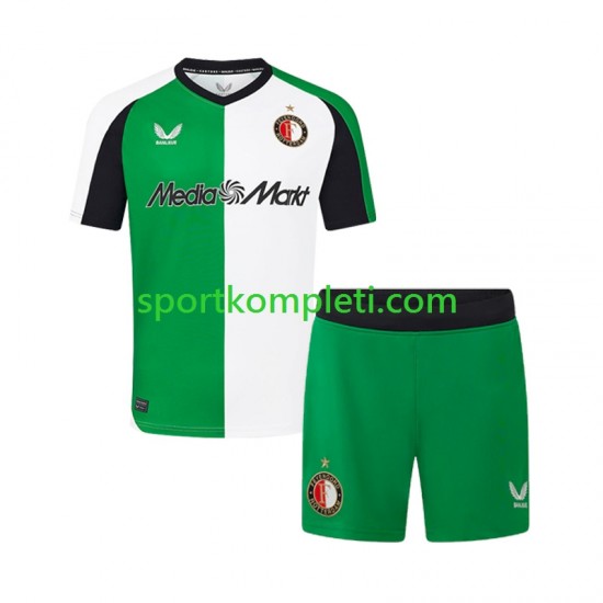 Feyenoord Rotterdam Djeca Treći Nogometni Dres 2024-2025 Kratki Rukavi