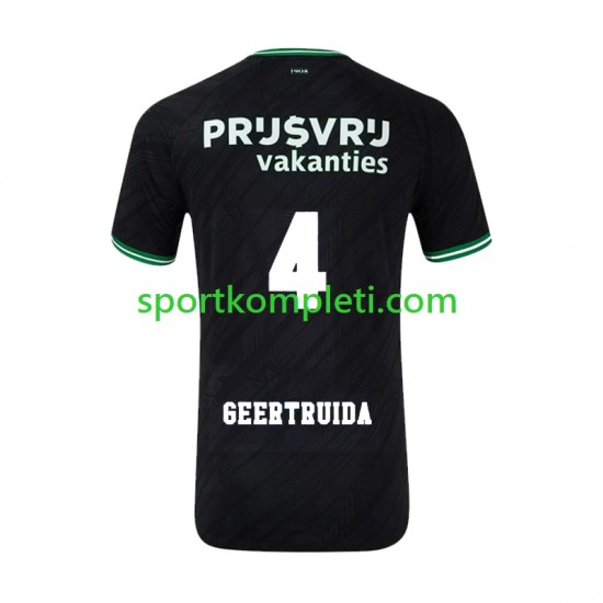 Feyenoord Rotterdam Muškarci Gostujući Nogometni Dres Lutsharel Geertruida 4 2024-2025 Kratki Rukavi