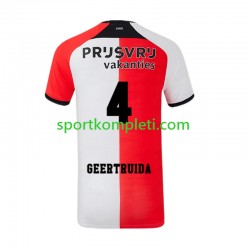 Feyenoord Rotterdam Muškarci Domaći Nogometni Dres Lutsharel Geertruida 4 2024-2025 Kratki Rukavi