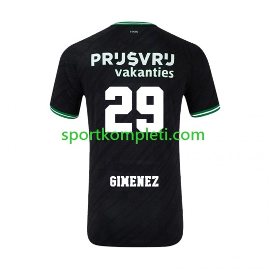 Feyenoord Rotterdam Muškarci Gostujući Nogometni Dres Santiago Gimenez 29 2024-2025 Kratki Rukavi