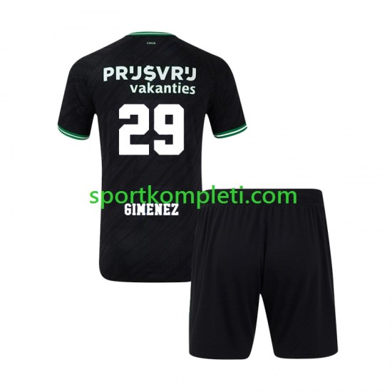 Feyenoord Rotterdam Djeca Gostujući Nogometni Dres Santiago Gimenez 29 2024-2025 Kratki Rukavi
