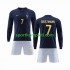 Francuska Djeca Domaći Nogometni Dres Griezmann 7 World Cup 2022 Dugi Rukavi