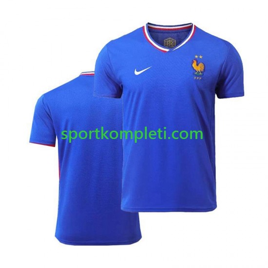 Francuska Muškarci Domaći Nogometni Dres Euro 2024 Kratki Rukavi