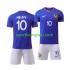 Francuska Djeca Domaći Nogometni Dres Kylian Mbappe 10 Euro 2024 Kratki Rukavi