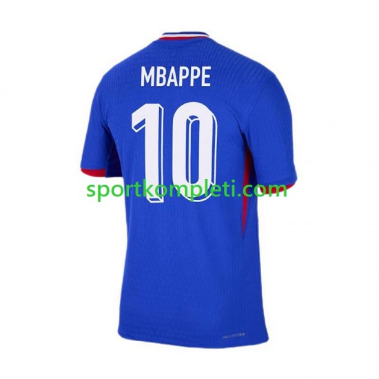 Francuska Muškarci Domaći Nogometni Dres Kylian Mbappe 10 Euro 2024 Kratki Rukavi