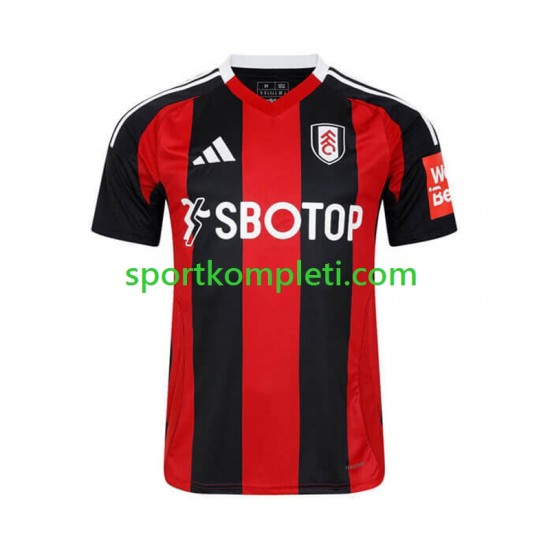 Fulham Muškarci Gostujući Nogometni Dres 2024-2025 Kratki Rukavi