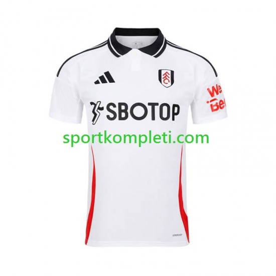 Fulham Muškarci Domaći Nogometni Dres 2024-2025 Kratki Rukavi Fulham Muškarci Domaći Nogometni Dres 2024-2025 Kratki Rukavi