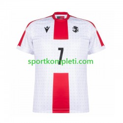 Muškarci Domaći Nogometni Dres Georgia Kvaratskhelia 7 Euro 2024 Kratki Rukavi