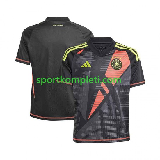 Njemačka Vratar Muškarci Domaći Nogometni Dres Euro 2024 Kratki Rukavi