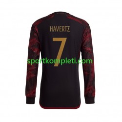 Njemačka Muškarci Gostujući Nogometni Dres Havertz 7 World Cup 2022 Dugi Rukavi