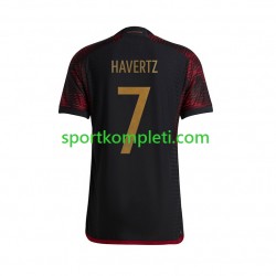 Njemačka Muškarci Gostujući Nogometni Dres Havertz 7 World Cup 2022 Kratki Rukavi