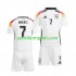 Njemačka Djeca Domaći Nogometni Dres Havertz 7 Euro 2024 Kratki Rukavi