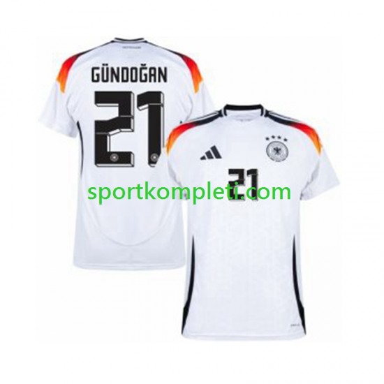 Njemačka Muškarci Domaći Nogometni Dres Ilkay Gundogan 21 Euro 2024 Kratki Rukavi Njemačka Muškarci Domaći Nogometni Dres Ilkay Gundogan 21 Euro 2024 Kratki Rukavi